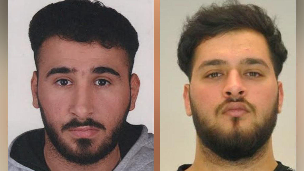 Polizei fahndet nach Remmo-Zwillingen Mohamed und Abdul Majed.
