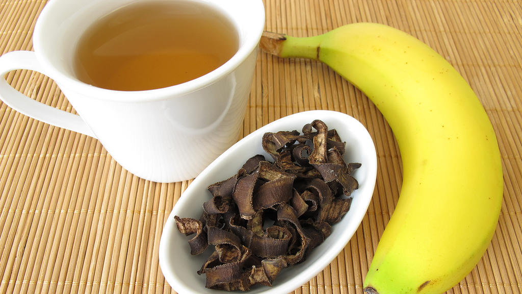 Bananenschalentee als natürlich Einschlafhilfe