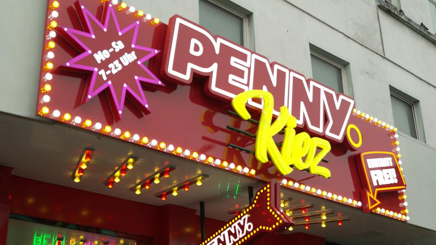 Neuer Look für den Penny-Markt auf St. Pauli