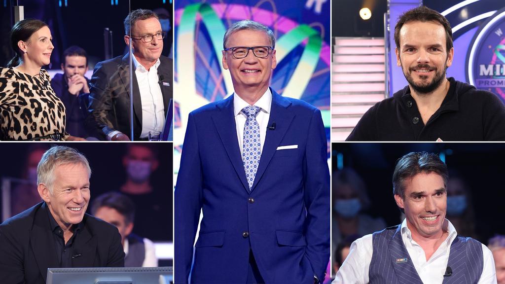 Günther Jauch und Gäste beim "Wer wird Millionär? – Prominenten-Special" zum 25. Spendenmarathon.