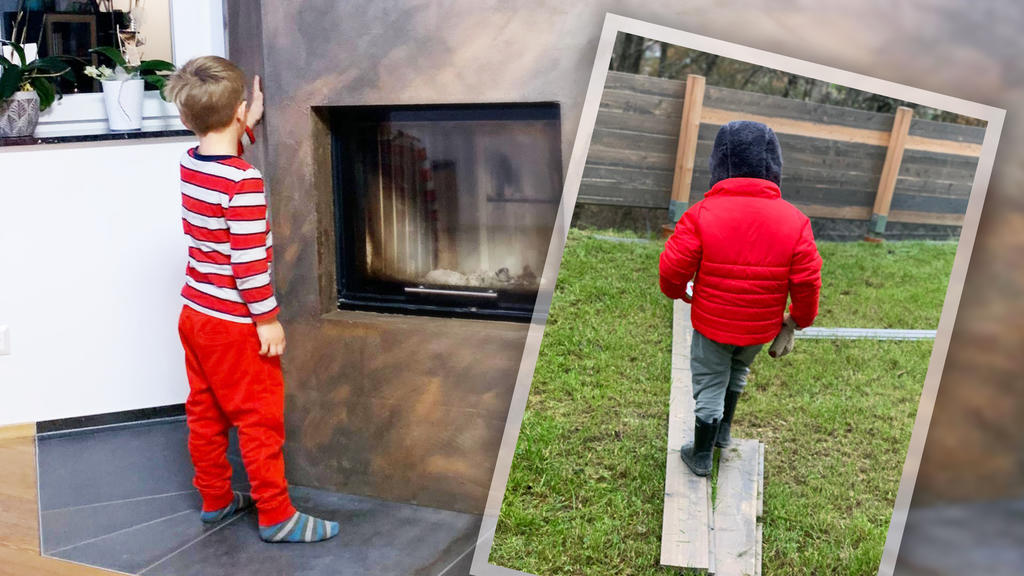 In der Quarantäne durfte der 3-Jährige das Haus und den Garten nicht verlassen. Kein Kindergarten, kein Spielen mit Freunden.