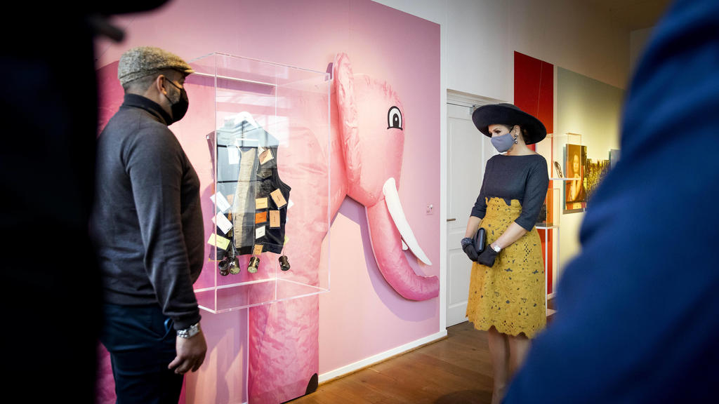 Königin Máxima der Niederlande (49) hat am 24. November das nationale Museum für Psychiatrie in Haarlem nahe Amsterdam besucht,