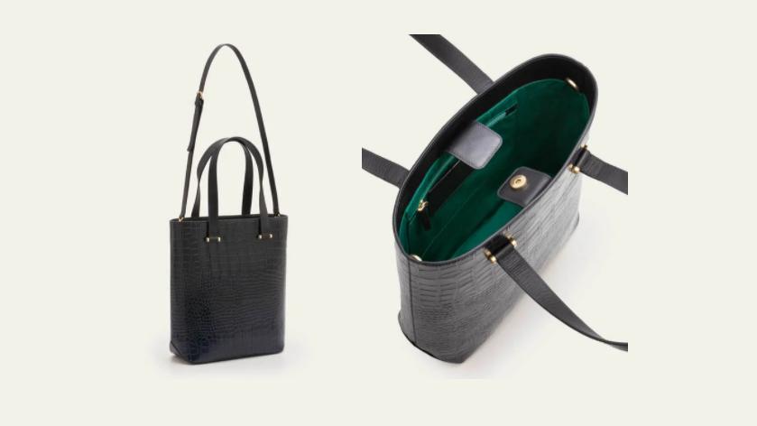 Große Lederhandtasche von Boden.
