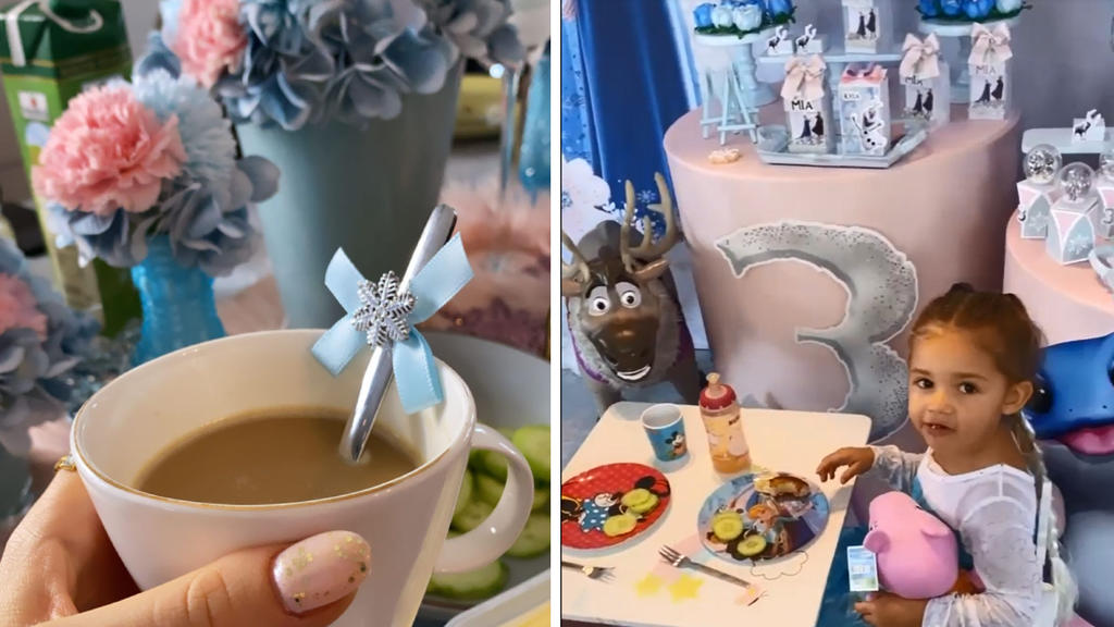 Mia Roses Geburtstag ist ein wahrer Traum für jeden „Frozen“-Fan.