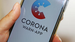  Corona-Warn-App der Bundesregierung *** Corona Warn App of the Federal Government Copyright: xx
