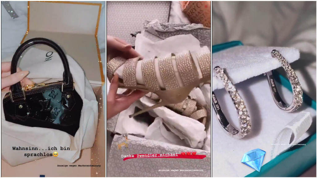 Ob Luis Vuitton Handtasche, High-Heels von Philipp Plein oder Weißgold-Ohrringe mit Diamanten - der Wendler lässt sich nicht lumpen!