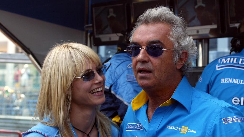 Heidi Klum und Flavio Briatore waren etwa ein Jahr zusammen.