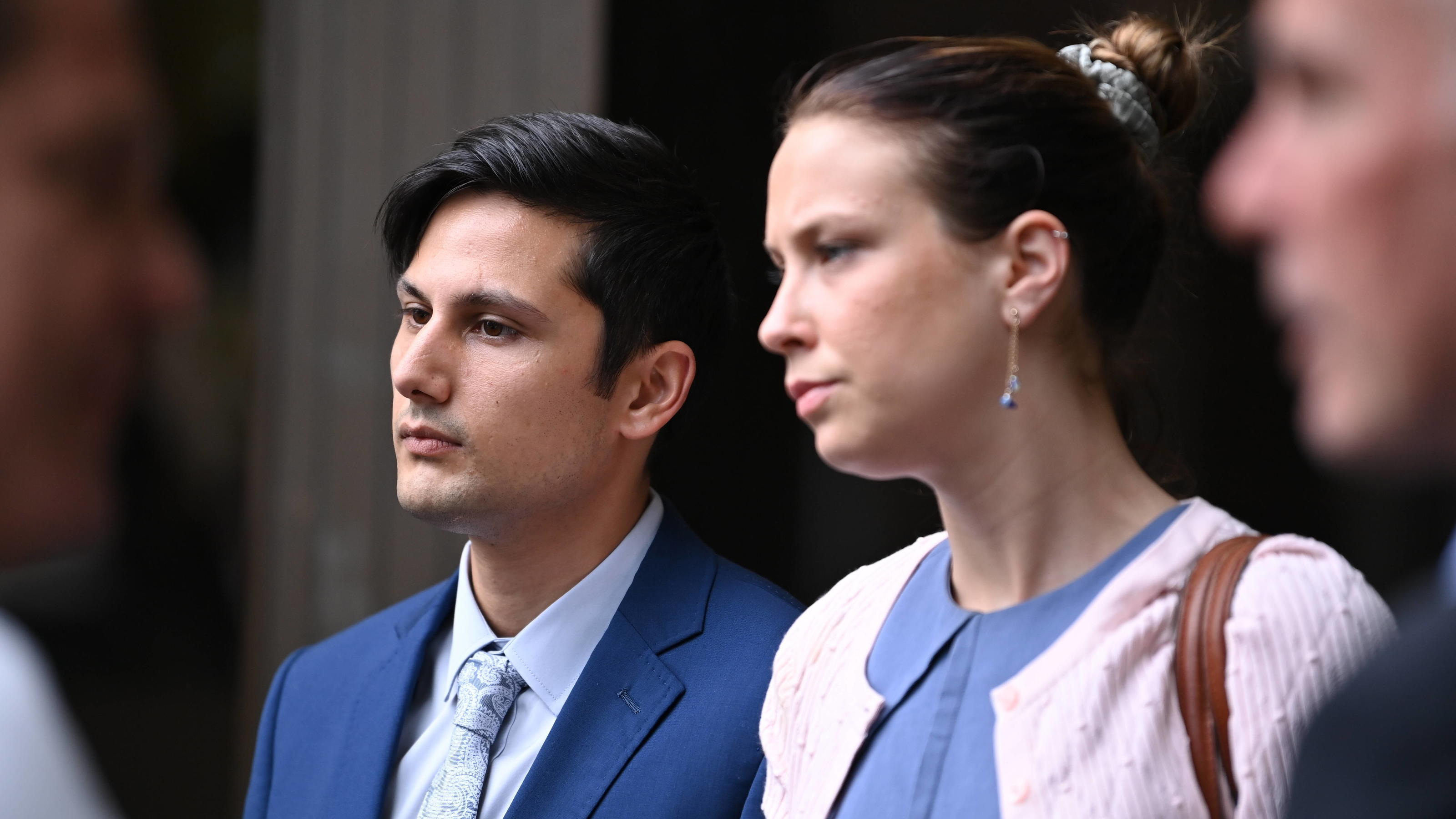Schauspieler Blake Davis mit Lebensgefährtin Hannah Quinn
