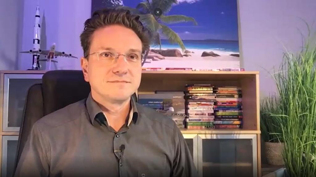 Ralf Benkö im Homeoffice