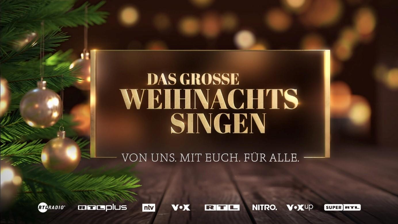 Nur bei RTL: „Das große Weihnachtssingen - Von uns. Mit Euch. Für alle“