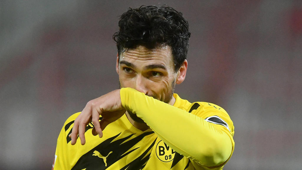 Mats Hummels Dortmund, enttäuscht 1. FC Union Berlin - BVB Borussia Dortmund 1.Bundesliga 2020/2021, Saison 2020/2021, Fußball, Fussball, DFL, soccer, Herren, Deutschland, Germany, Berlin, 18.12.2020 Stadion Alte Foersterei, Stadion Alte Försterei *