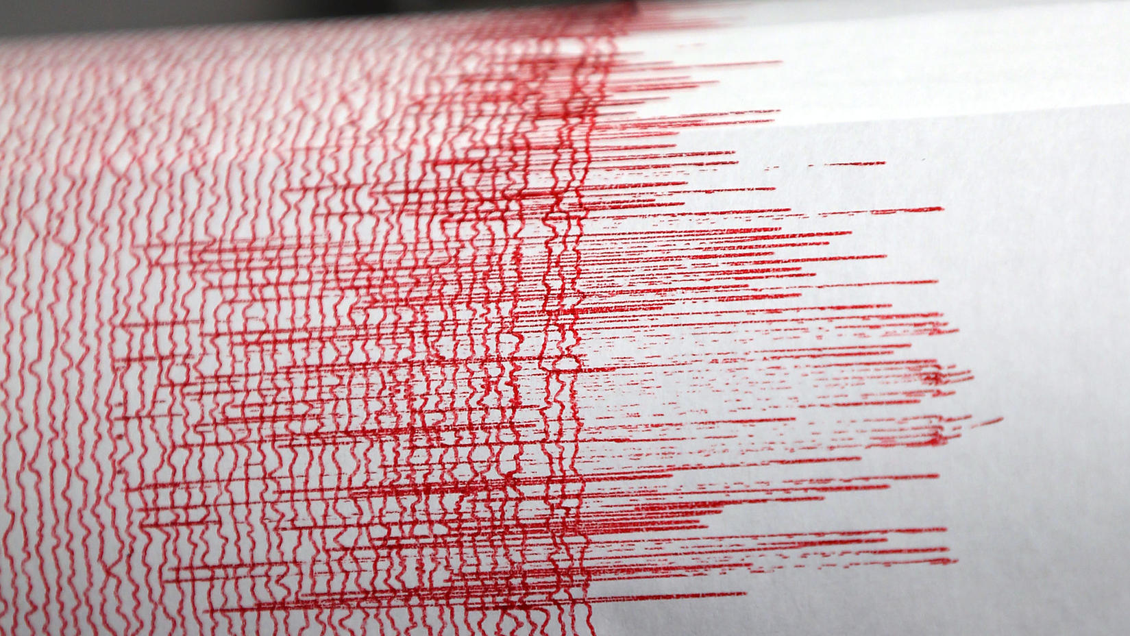 Erdbeben - Seismograph