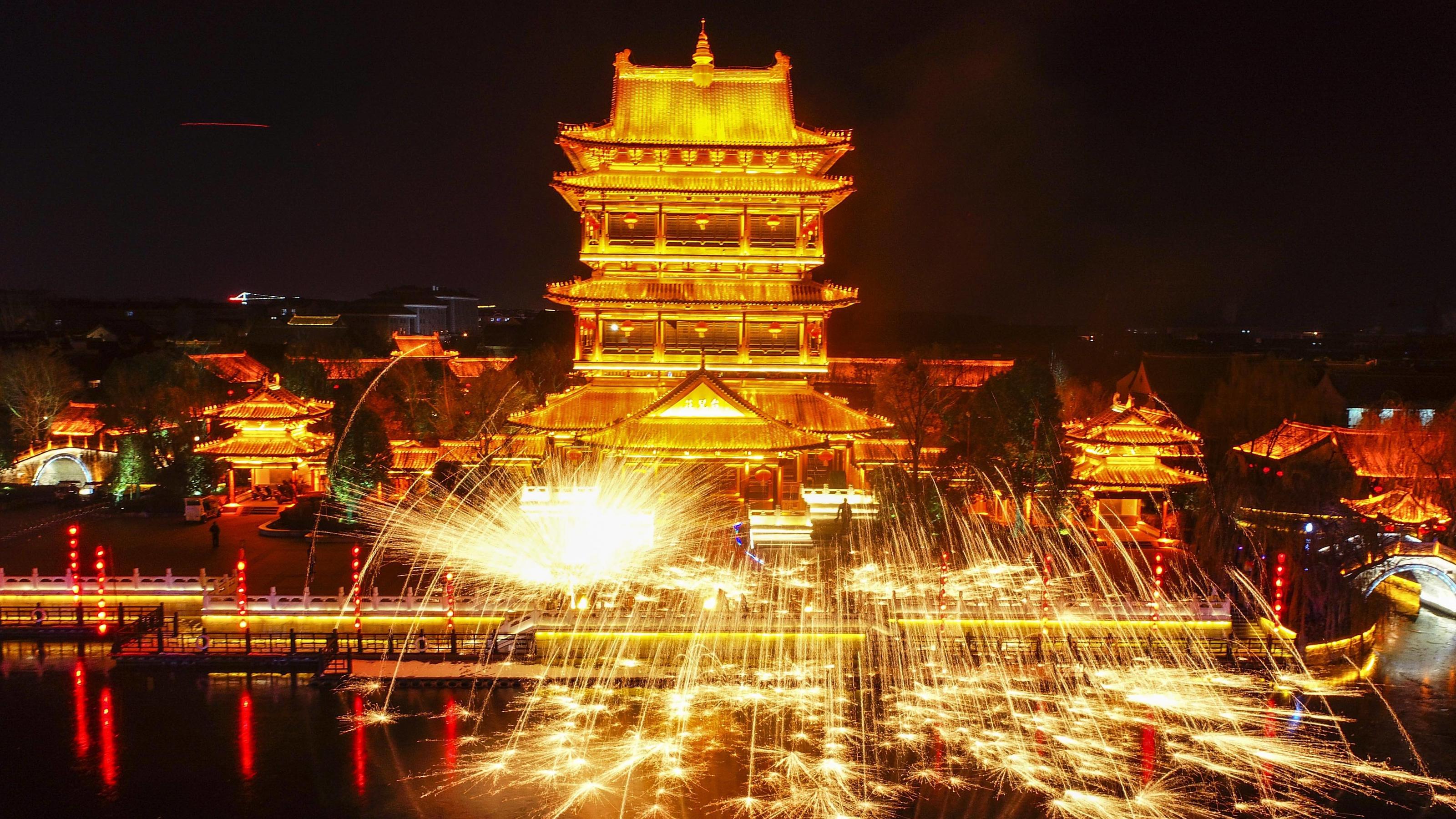 Feuerwerk in China 