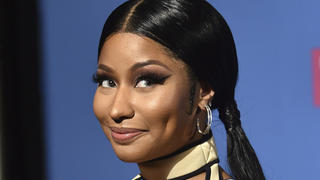 FILE - This Aug. 20, 2018 file photo shows rap artist Nicki Minaj at the MTV Video Music Awards in New York. Artavion Cook, a University of Louisiana at Lafayette student who just graduated, is thanking Minaj for helping to pay his tuition. Cook graduated with a bachelor's in science in biology. (Photo by Evan Agostini/Invision/AP, File)