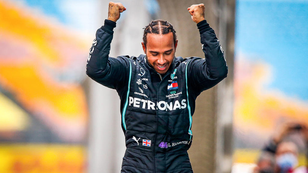 Formula 1 DHL Turkish Grand Prix 2020 / 15.11.2020, Istanbul Park Circuit, Istanbul, Formula 1 DHL Turkish Grand Prix 2020 ,im Bild Sieger und damit zum 7. Male Formel 1 Weltmeister Lewis Hamilton GB 44, Mercedes-AMG Petronas F1 Team *** Formula 1 D