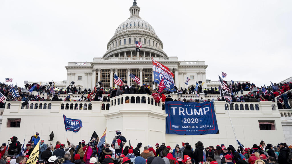 Trump-Anhänger stürmten am 6. Januar das Capitol in Washington D.C.