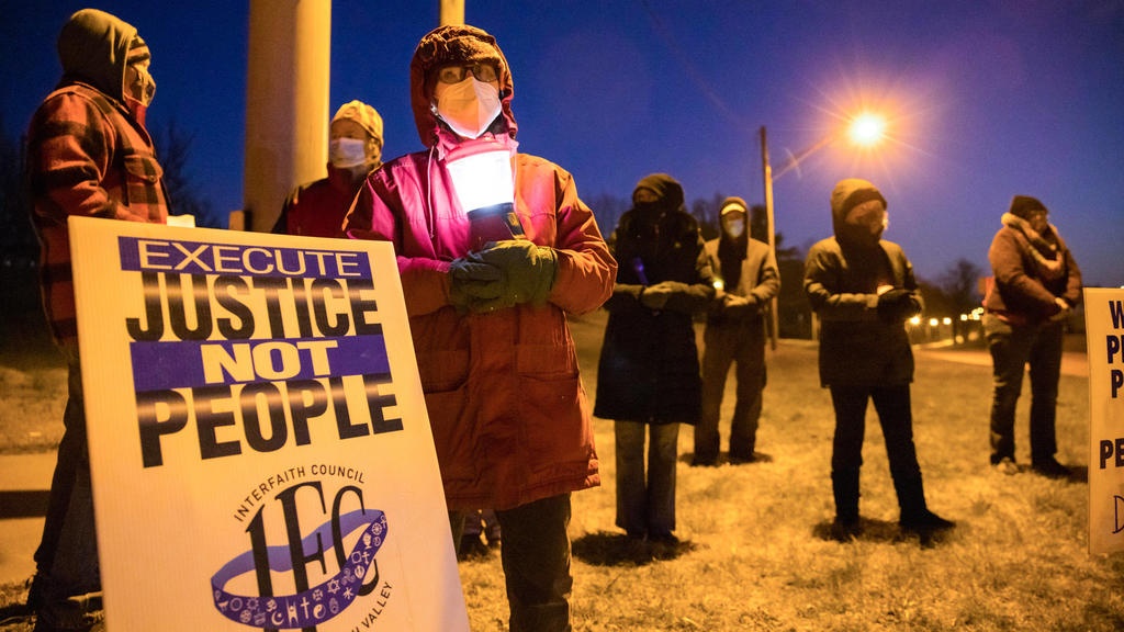 Proteste gegen Hinrichtung von Lisa Montgomery