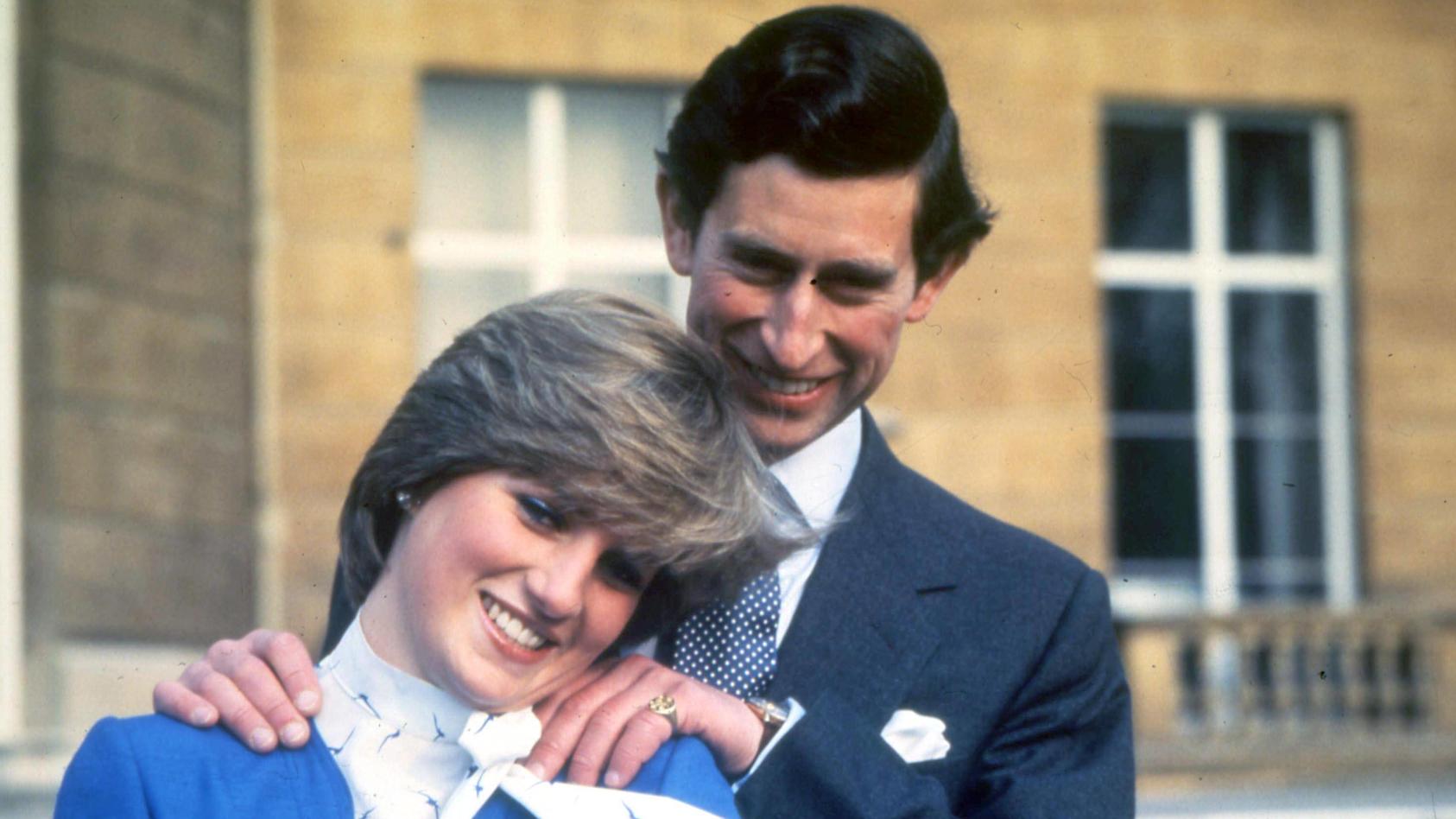  24th February 1981: Prince Charles and Lady Diana Spencer are engaged. Colour Medium Format Transparency AUFNAHMEDATUM GESCHÄTZT UnitedArchives0721490