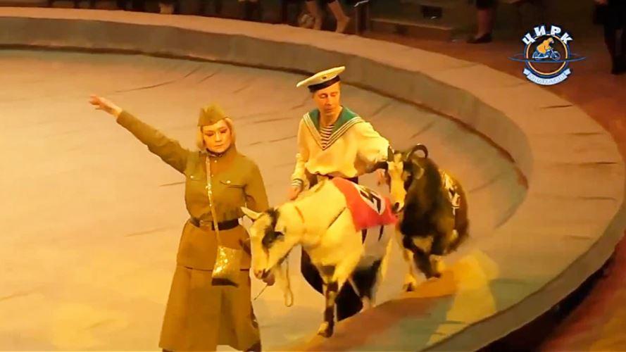 Die Aufführung fand am 8. Januar in der russischen Stadt Ischewsk statt, veranstaltet von einer orthodoxen Kirche.