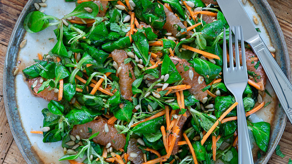 Auch im Winter kann man herrlichen Salat auf den Tisch bringen