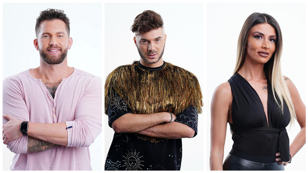 Gruppe 3: Oliver Sanne, Sam Dylan und Christina Dimitriou.