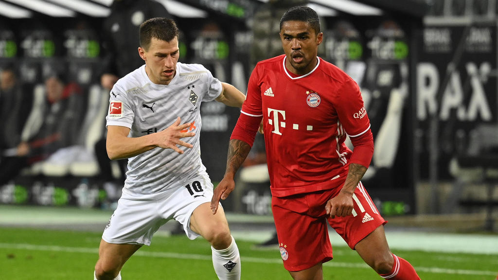 GER, Herren, 1.Bundesliga, Saison 2020-2021, Borussia Moenchengladbach - FC Bayern Muenchen Moenchengladbach, Borussia Park, 08.01.21, GER, Herren, 1.Bundesliga, Saison 2020-2021, Borussia Moenchengladbach - FC Bayern Muenchen Bild: Stefan Lainer Bo