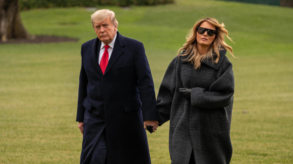 Donald und Melania Trump hinterlassen den Bidens großes Chaos - auf allen Ebenen.