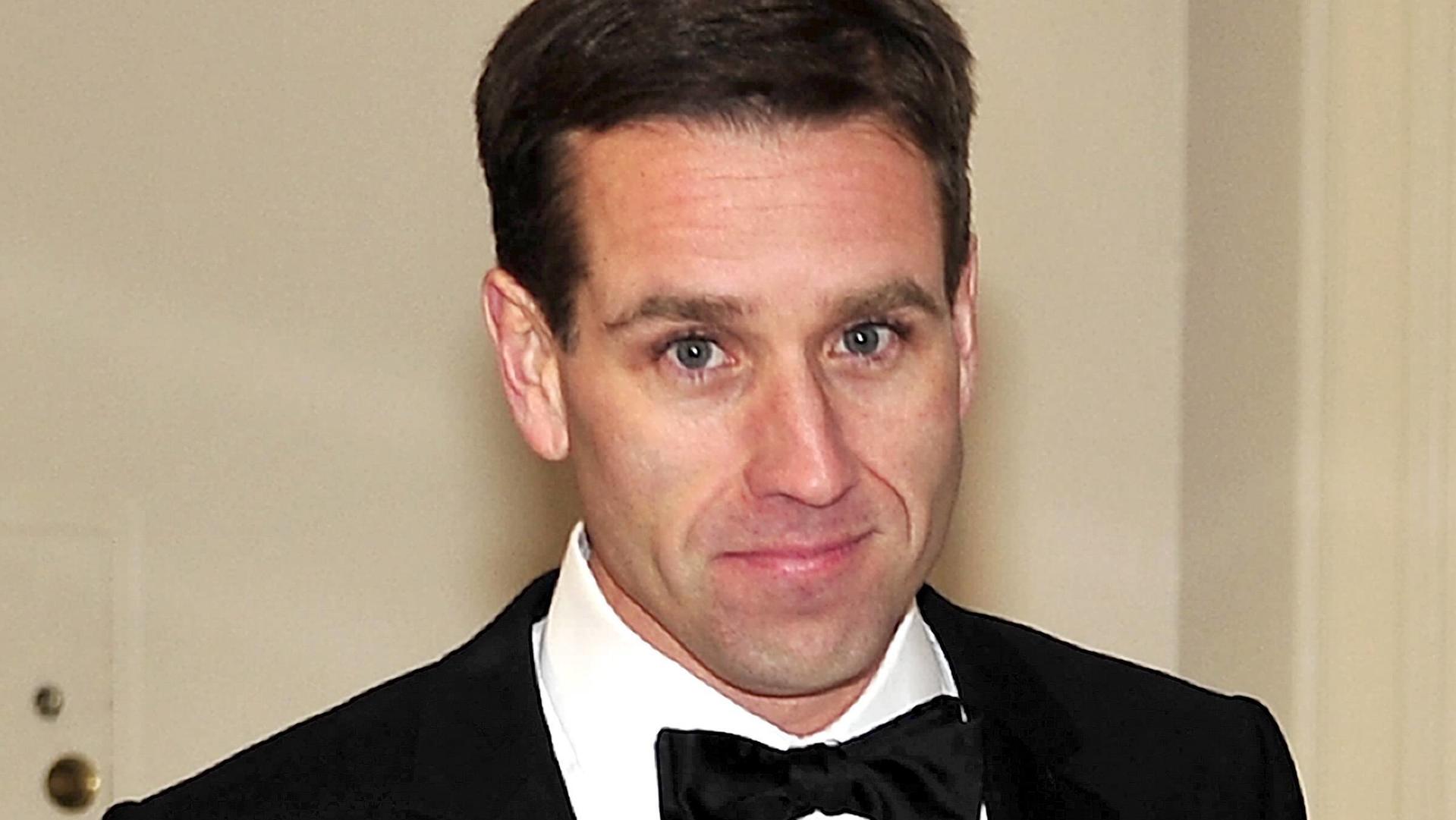  January 19, 2011 - Washington, District of Columbia, United States of America - Joseph Beau Biden, III, Attorney General of Delaware arrives for the State Dinner in honor of President Hu Jintao of China at the White House In Washington, D.C. on Wedn