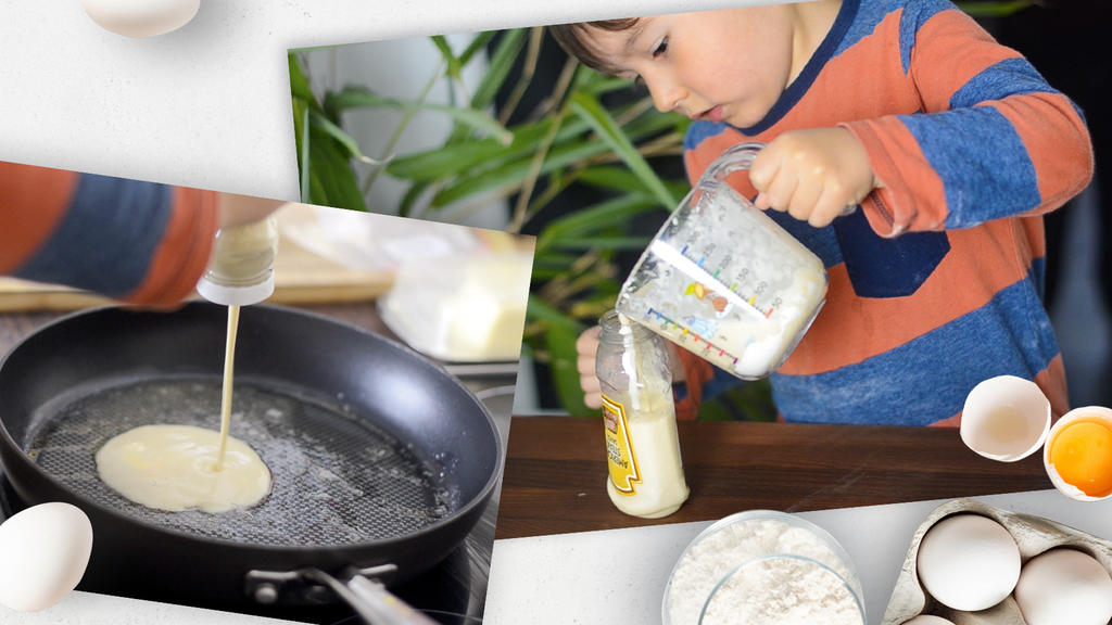 Eine alte Saucenflasche dient als Portionierer - einfach quetschen und nichts matscht!