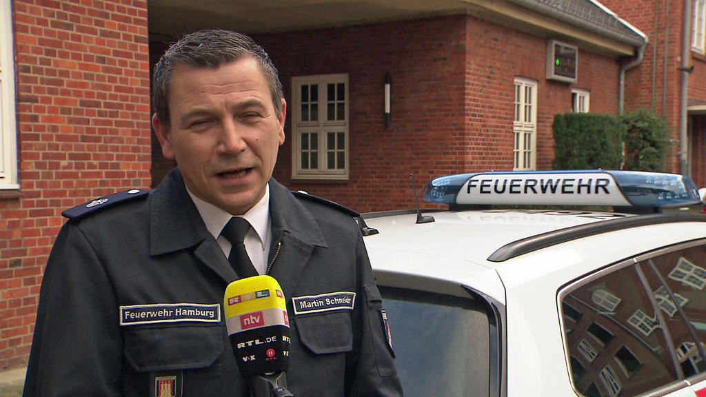 Martin Schneider, Pressesprecher der Hamburger Feuerwehr.