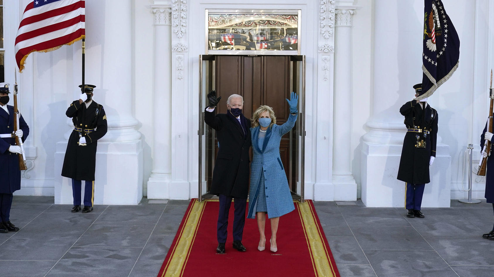 Us Prasident Joe Biden Seine Familie Bringt Flitterwochen Stimmung Ins Weisse Haus