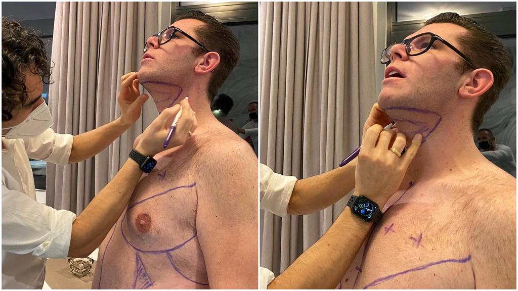 Der Beauty-Doc bereitet alles für die Eingriffe vor.