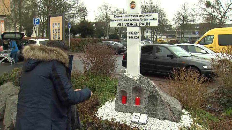 Hanau, Niculescu Paun zu seinem Sohn Vili Viorel Paun
