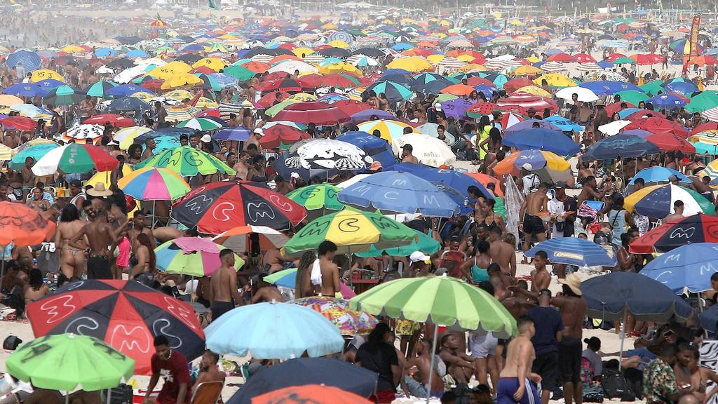 Strand von Ipanema in Rio de Janeiro