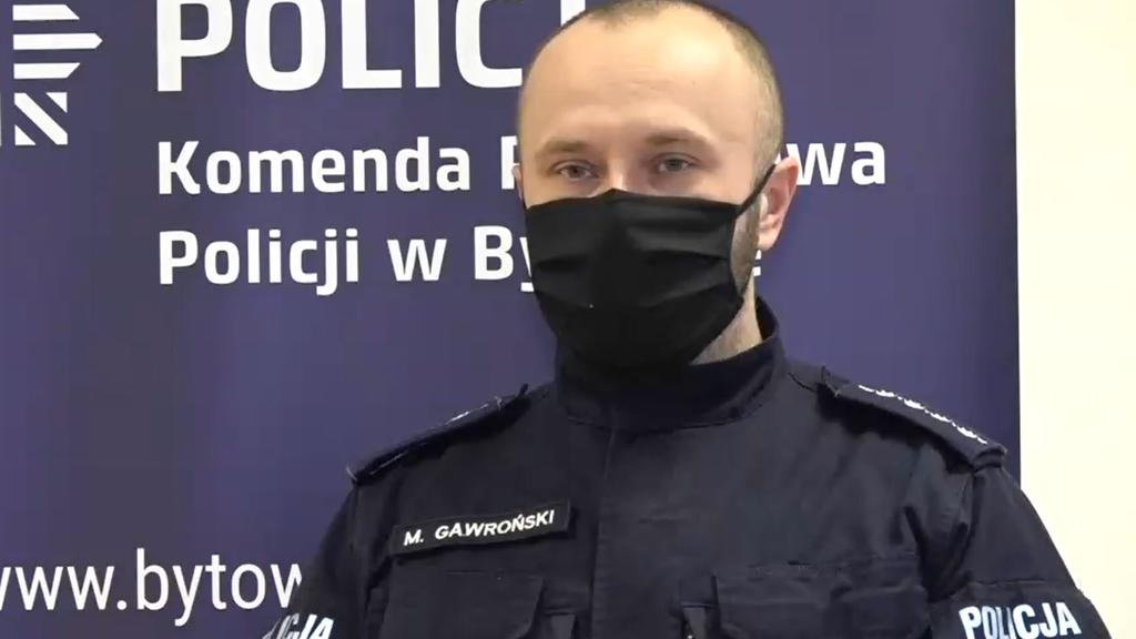 Polnischer Polizeisprecher