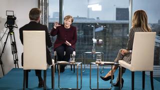 Bundeskanzlerin Angela Merkel im RTL-Interview am Donnerstag.