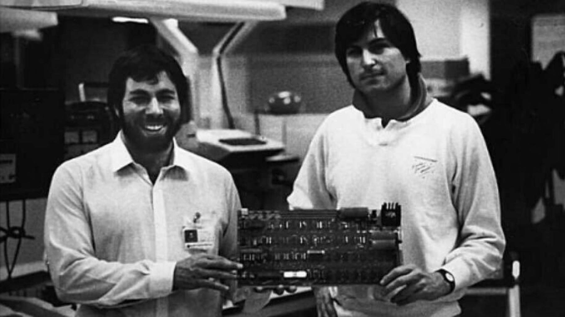 Apple-Gründer Steve Wozniak und Steve Jobs