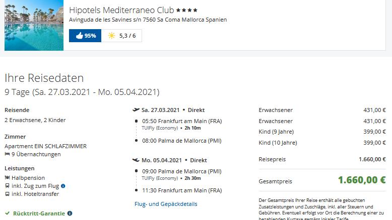 Screenshot Holidaycheck
