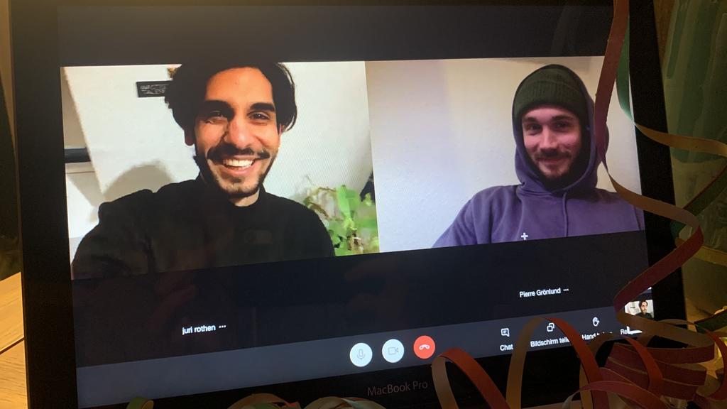 Juri Rother und Pierre Pihl im Skype-Interview