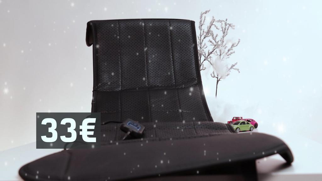 Beheizbare Sitzauflage fürs Auto