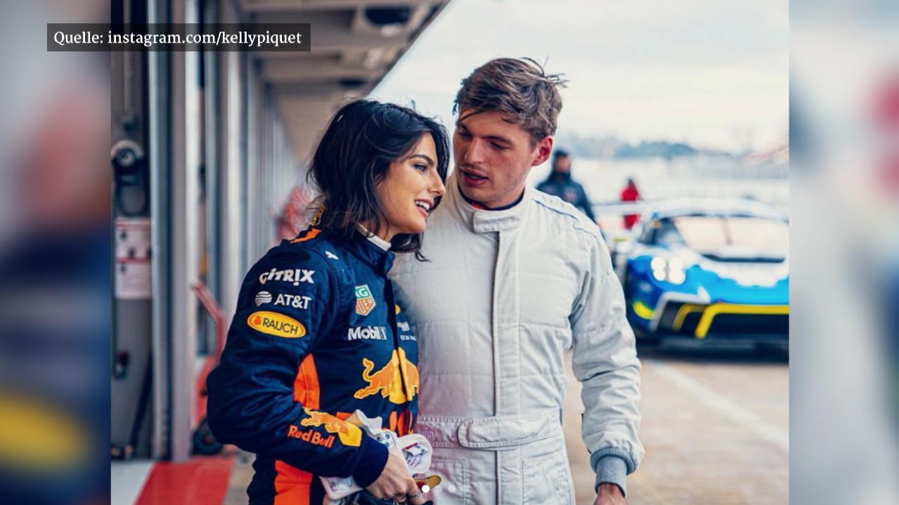 Max Verstappen Mit Kelly Piquet Auf Liebes Spritztour