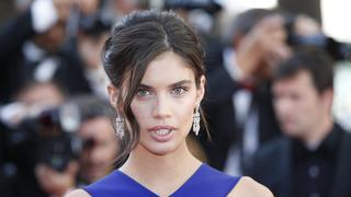 Portuguese model Sara Sampaio poses as she arrives for the screening of the film "Youth" at the 68th Cannes Film Festival in Cannes, southeastern France, on May 20, 2015.   AFP PHOTO / VALERY HACHE        (Photo credit should read VALERY HACHE/AFP/Getty Images)