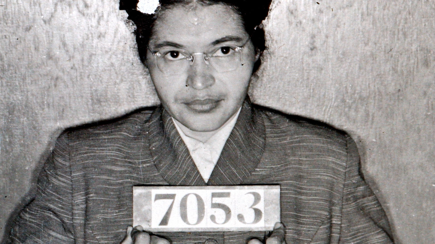A Montgomery (Ala.) Sheriff's Department booking photo of Rosa Parks taken Feb 22, 1956, after she was arrested for refusing to give up her seat on a bus for a white passenger on Dec. 1, 1955 in Montgomery, Ala.  (AP Photo/Montgomery County Sheriff's