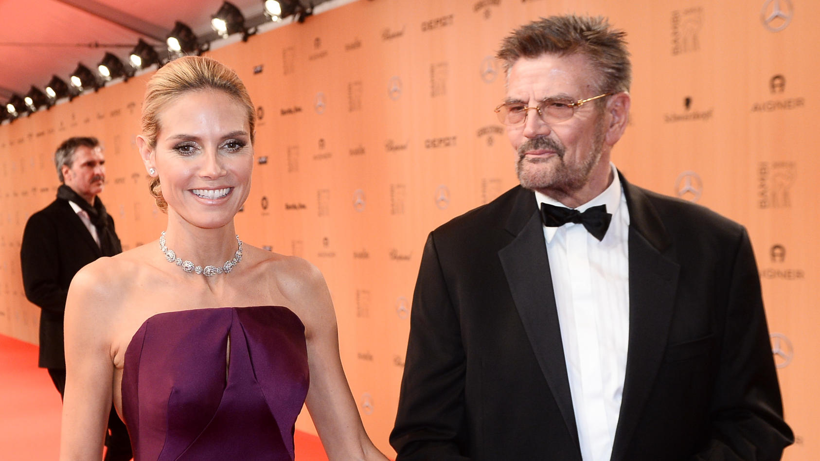 Heidi Klum und Papa Günther