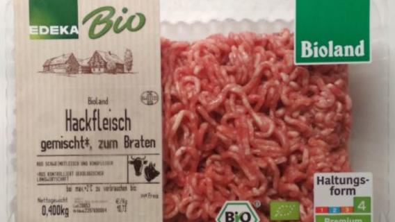 Edeka Bio Bioland Hackfleisch gemischt 400g