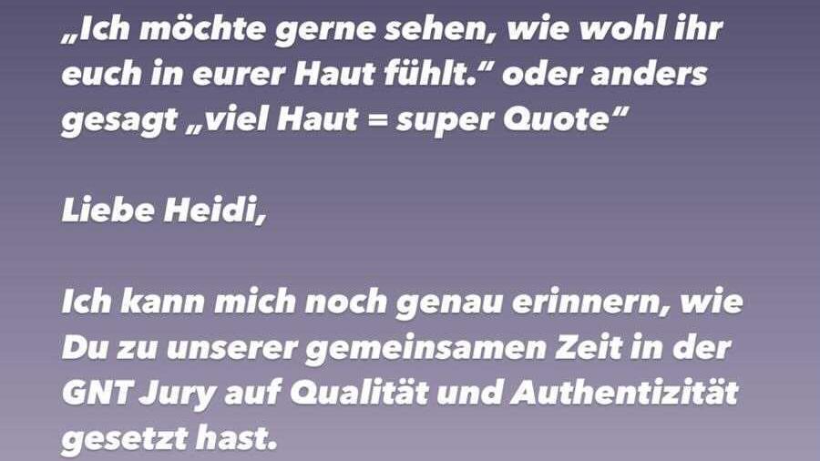 Peyman Amin meldet sich zu Wort.