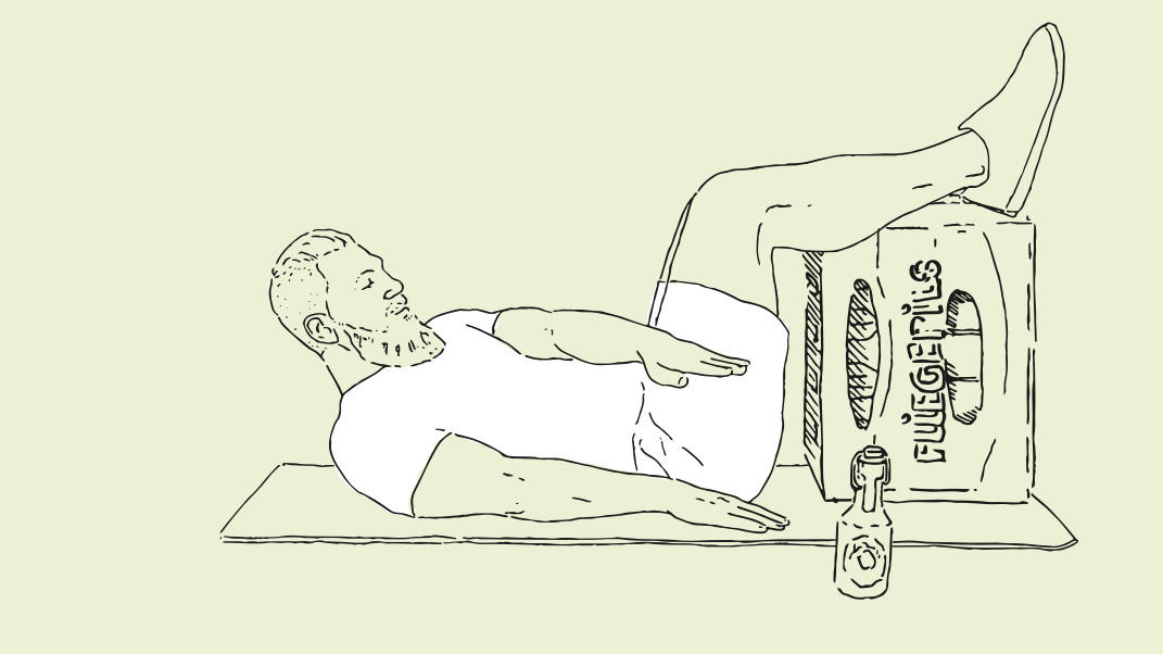 Bauchmuskelübung von Revierdoc Matthias Manke