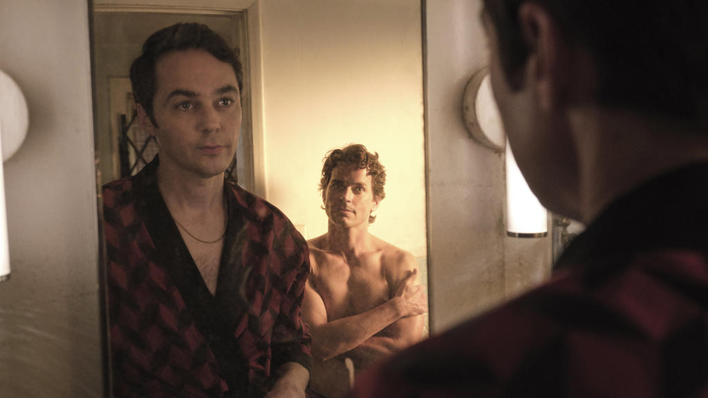 Jim Parsons und Matt Bomer in dem Netflix-Streifen „The Boys in the Band“.