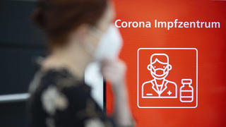 Corona-Impfzentrum in Bonn