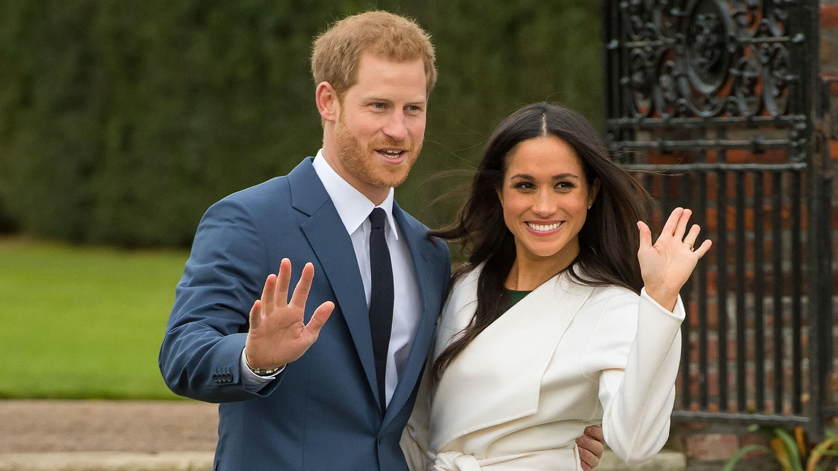 Prinz Harry und Herzogin Meghan haben 2018 heimlich geheiratet. 